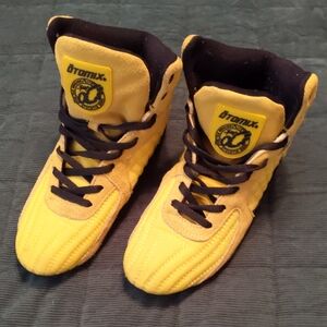Otomix Yellow and Black High-Top Sneakers